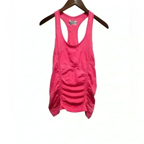 ATHLETA Fastest Track Hot Pink Tank Top EUC Size M - Picture 1 of 5